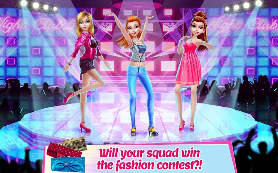 Скачать взломанную Girl Squad — BFF in Style  [МОД Mega Pack] — стабильная версия apk на Андроид screen 4