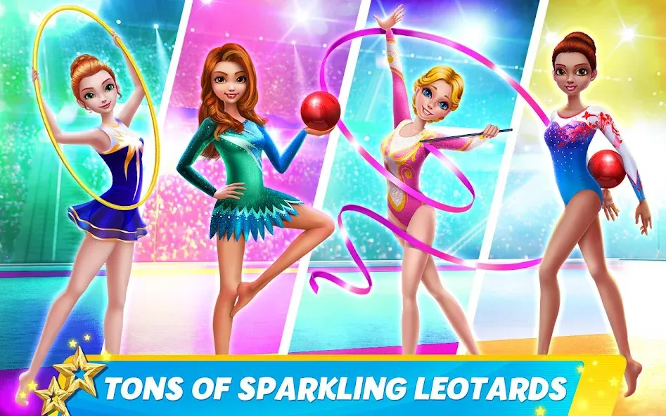 Взлом Rhythmic Gymnastics Dream Team  [МОД Бесконечные деньги] — полная версия apk на Андроид screen 1