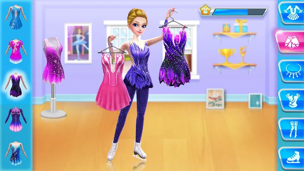 Взлом Ice Skating Ballerina Life  [МОД Много денег] — полная версия apk на Андроид screen 1