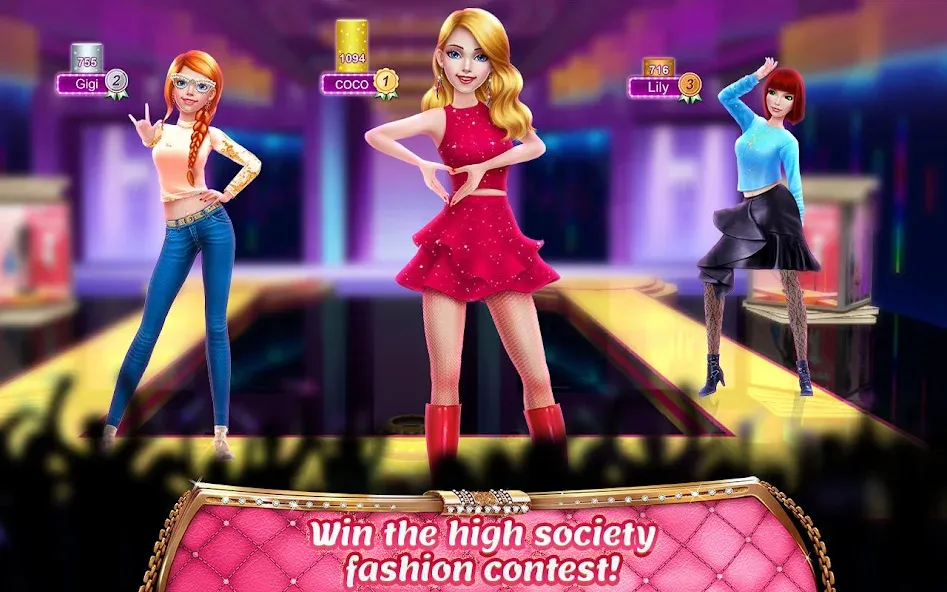 Взломанная Rich Girl Mall — Shopping Game  [МОД Unlocked] — последняя версия apk на Андроид screen 2