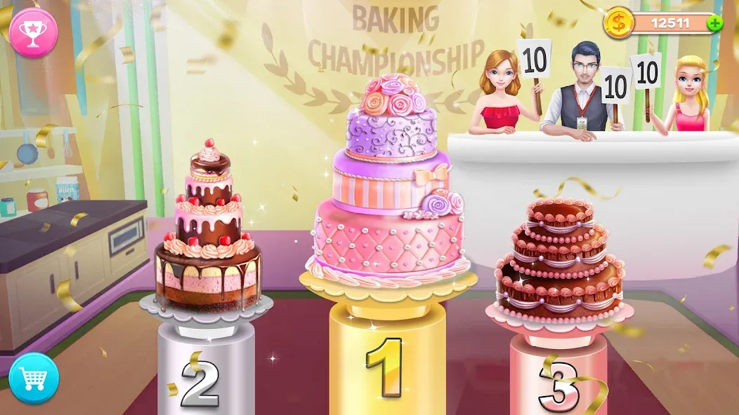 Взлом My Bakery Empire: Bake a Cake  [МОД Menu] — последняя версия apk на Андроид screen 3