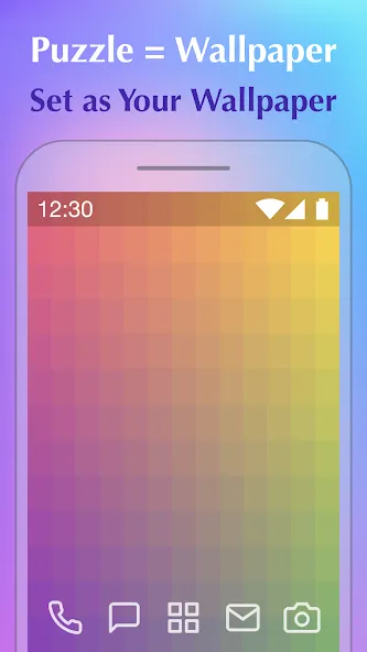 Взломанная Color Puzzle:Offline Hue Games  [МОД Много денег] — последняя версия apk на Андроид screen 3