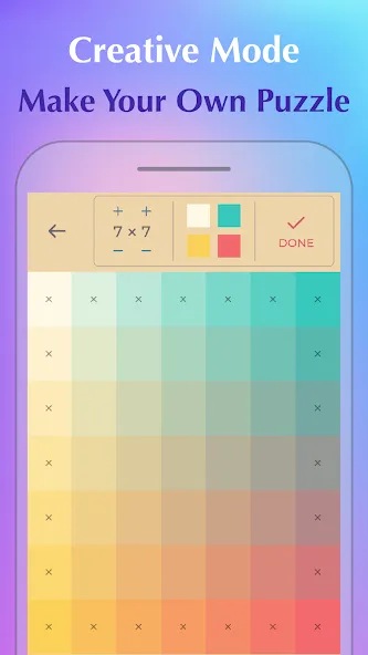 Взломанная Color Puzzle:Offline Hue Games  [МОД Много денег] — последняя версия apk на Андроид screen 4