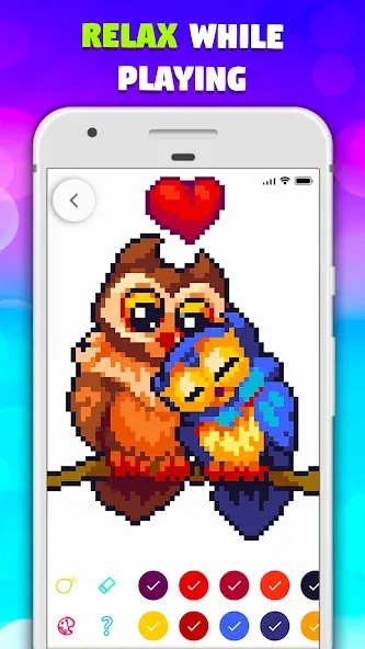 Взломанная Pixel Art book・Color by number  [МОД Много монет] — полная версия apk на Андроид screen 3