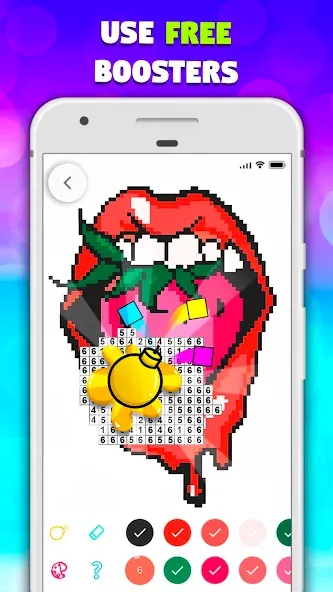 Взломанная Pixel Art book・Color by number  [МОД Много монет] — полная версия apk на Андроид screen 4