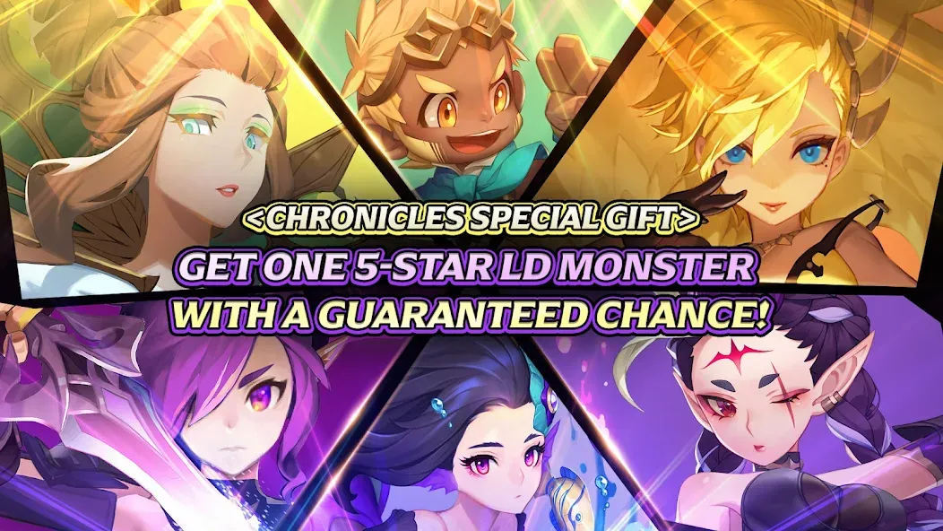 Взломанная Summoners War: Chronicles  [МОД Unlocked] — стабильная версия apk на Андроид screen 1