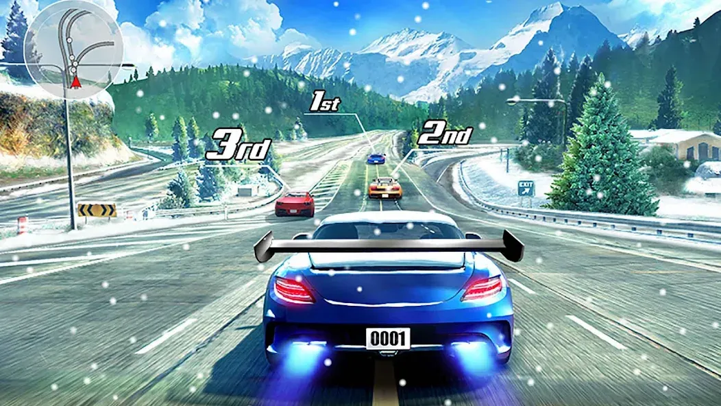 Скачать взломанную Street Racing 3D  [МОД Unlocked] — полная версия apk на Андроид screen 1