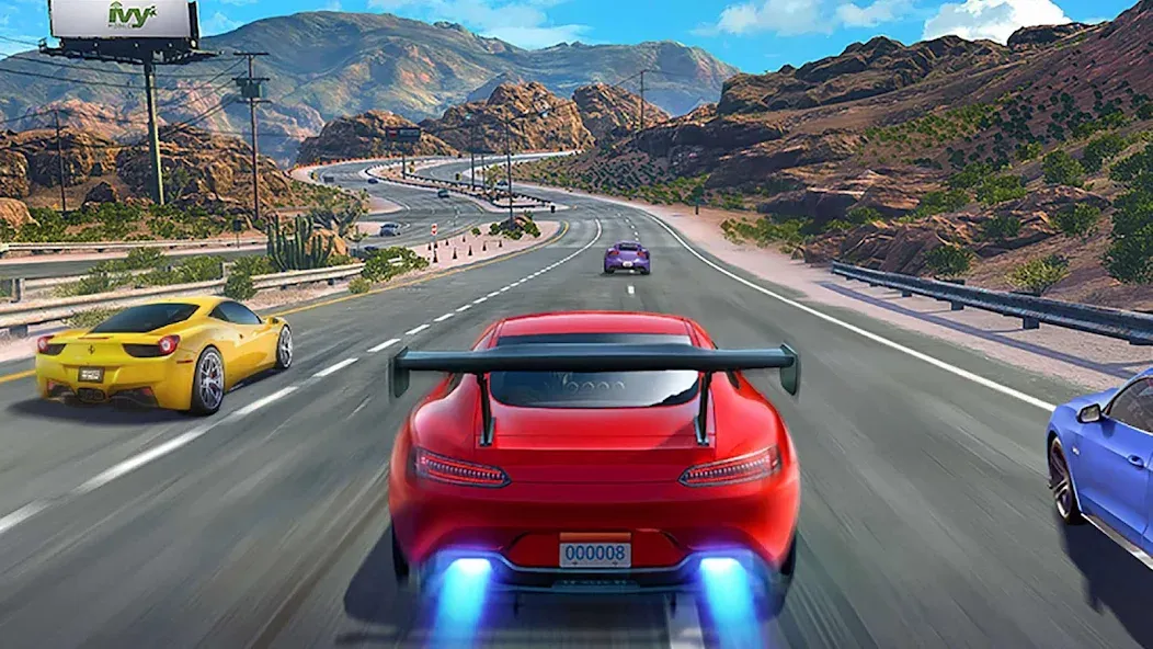 Скачать взломанную Street Racing 3D  [МОД Unlocked] — полная версия apk на Андроид screen 2