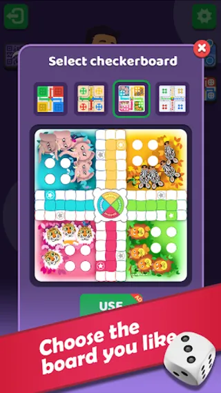 Скачать взломанную Ludo (Людо Лайт)  [МОД Меню] — стабильная версия apk на Андроид screen 3