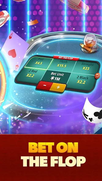 Взлом Poker Face: Texas Holdem Poker (Покер Фейс)  [МОД Меню] — последняя версия apk на Андроид screen 4