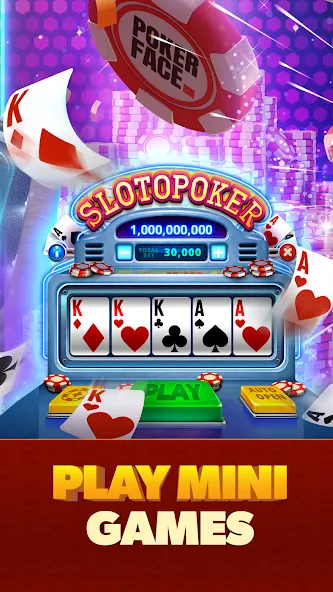 Взлом Poker Face: Texas Holdem Poker (Покер Фейс)  [МОД Меню] — последняя версия apk на Андроид screen 5