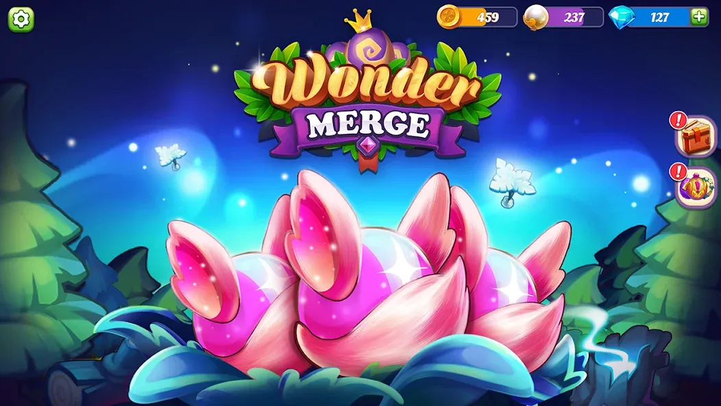 Взломанная Wonder Merge — Match 3 Puzzle (Вондер Мердж)  [МОД Много монет] — полная версия apk на Андроид screen 3