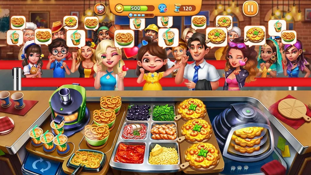 Взлом Cooking City — Cooking Games (Кукинг Сити)  [МОД Все открыто] — стабильная версия apk на Андроид screen 2