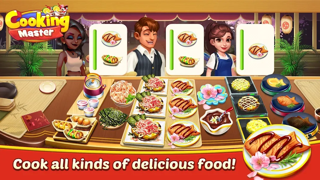 Скачать взлом Cooking Master:Restaurant Game (Кукинг Мастер)  [МОД Menu] — последняя версия apk на Андроид screen 5