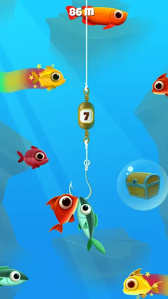 Взлом Go Fishing — by Coolmath Games (Го Фишинг)  [МОД Menu] — полная версия apk на Андроид screen 1