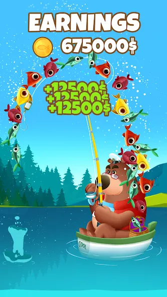 Взлом Go Fishing — by Coolmath Games (Го Фишинг)  [МОД Menu] — полная версия apk на Андроид screen 2