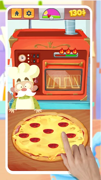 Скачать взлом Pizza Maker — Cooking Games (Пицца Мейкер)  [МОД Unlocked] — последняя версия apk на Андроид screen 1