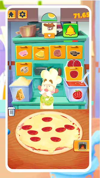 Скачать взлом Pizza Maker — Cooking Games (Пицца Мейкер)  [МОД Unlocked] — последняя версия apk на Андроид screen 2