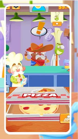 Скачать взлом Pizza Maker — Cooking Games (Пицца Мейкер)  [МОД Unlocked] — последняя версия apk на Андроид screen 3