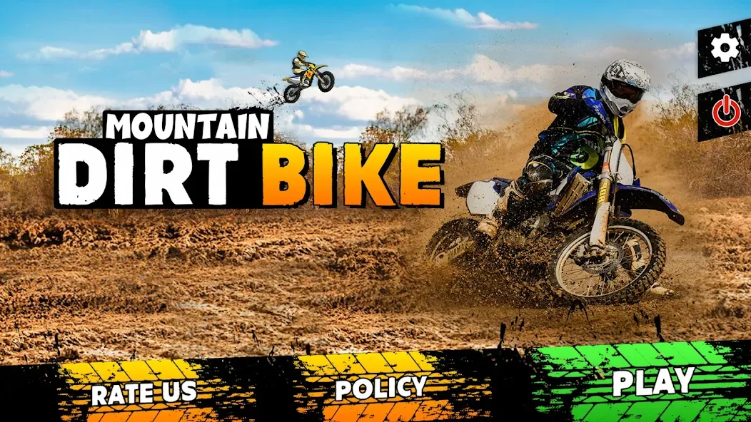 Скачать взломанную Mountain Dirt Bike Champions  [МОД Mega Pack] — стабильная версия apk на Андроид screen 4