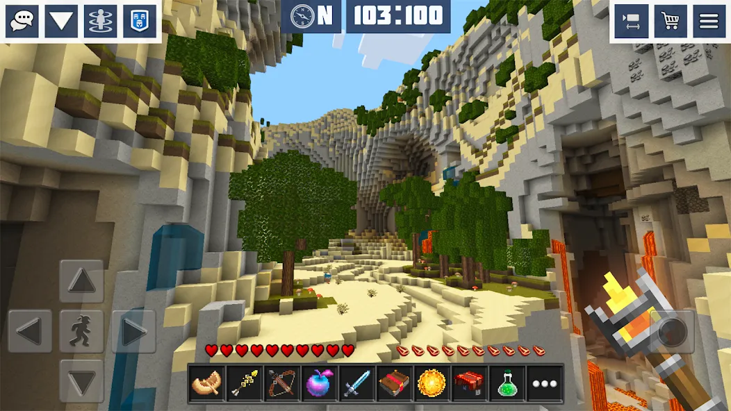 Скачать взлом Block Craft World:Planet Craft  [МОД Много монет] — стабильная версия apk на Андроид screen 4