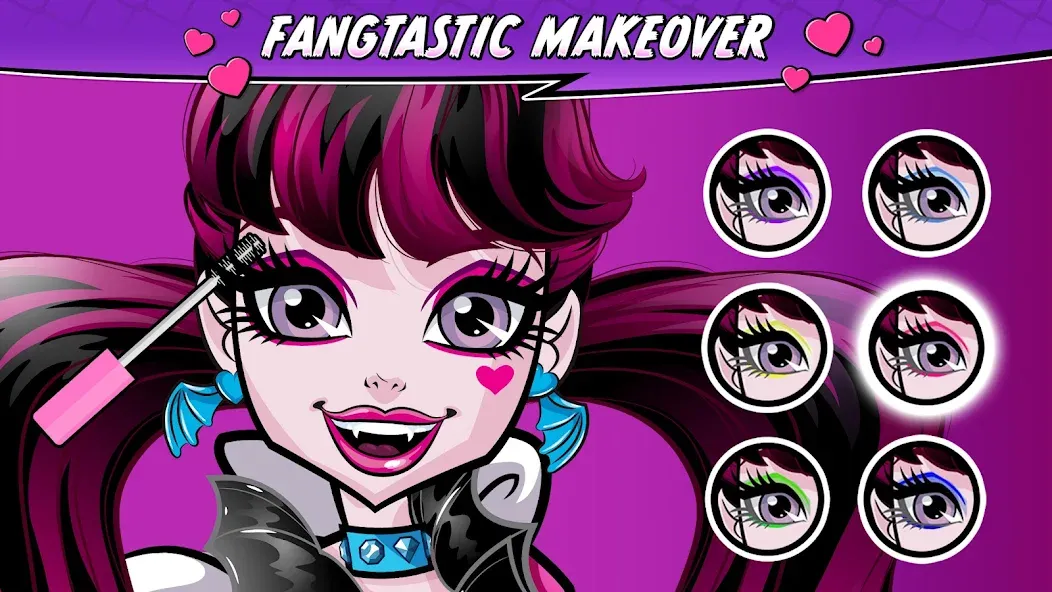 Скачать взломанную Monster High™ Beauty Salon (Монстер Хай)  [МОД Бесконечные монеты] — стабильная версия apk на Андроид screen 3