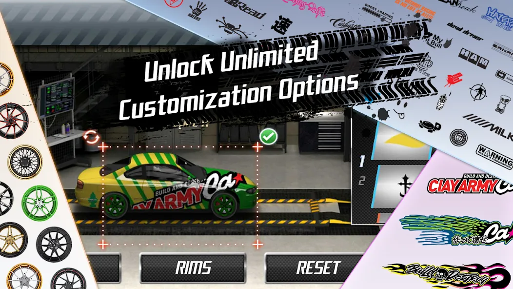 Взломанная Drag Racing (Драгрейсинг)  [МОД Unlocked] — стабильная версия apk на Андроид screen 1