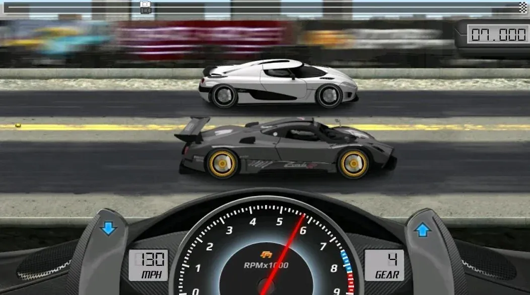 Взломанная Drag Racing (Драгрейсинг)  [МОД Unlocked] — стабильная версия apk на Андроид screen 2