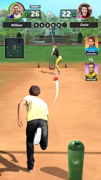 Взломанная Cricket Gangsta™ Cricket Games (Крикет Гангста 11 Лига)  [МОД Unlocked] — полная версия apk на Андроид screen 2