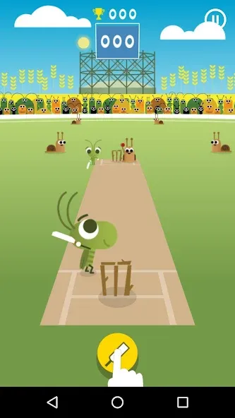 Взломанная Doodle Cricket — Cricket Game (Дудл Крикет)  [МОД Много денег] — полная версия apk на Андроид screen 1