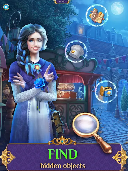 Взлом Hidden objects of Eldritchwood  [МОД Unlocked] — стабильная версия apk на Андроид screen 1