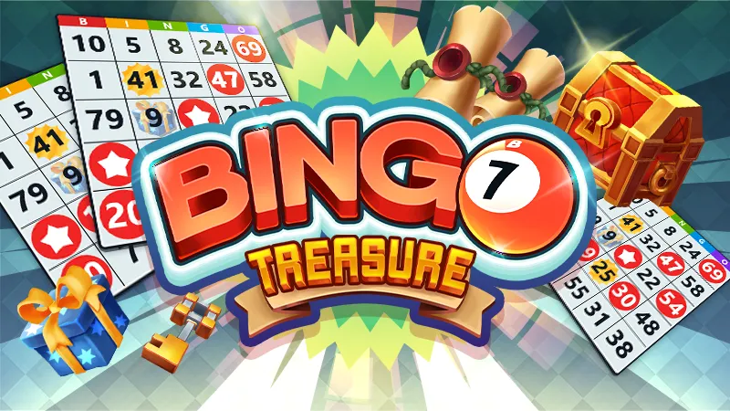 Скачать взломанную Bingo Treasure — Bingo Games (Бинго Трежер)  [МОД Много денег] — полная версия apk на Андроид screen 1