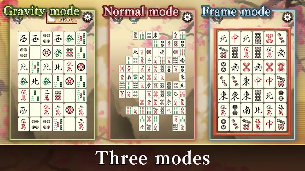 Скачать взломанную Mahjong Puzzle Shisensho (Маджонг Пазл Шисеншо)  [МОД Unlocked] — полная версия apk на Андроид screen 1