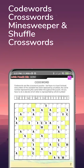 Скачать взломанную Puzzle Book: Daily puzzle page  [МОД Бесконечные монеты] — последняя версия apk на Андроид screen 3