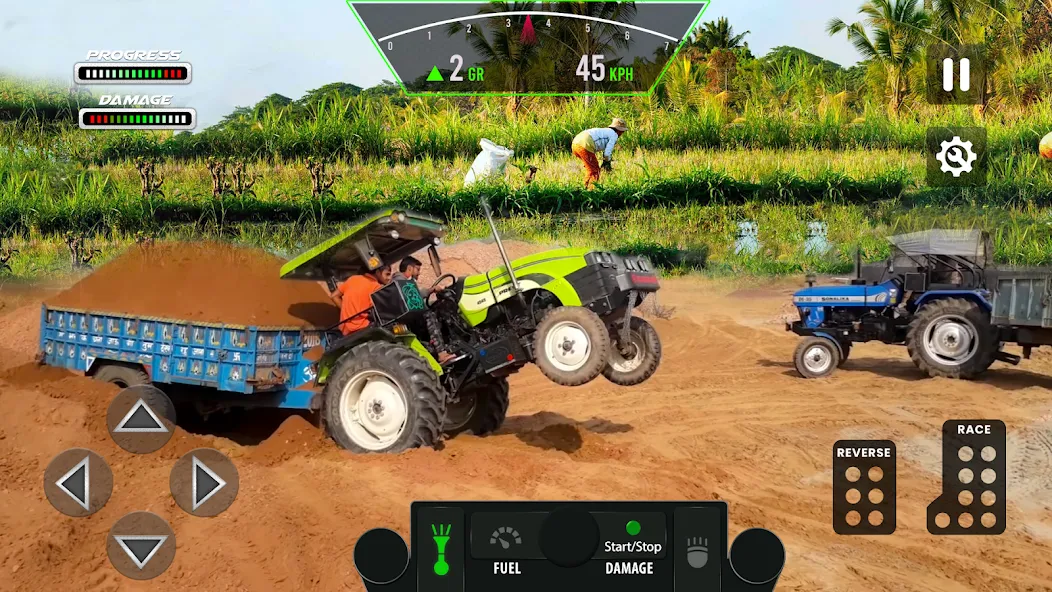 Взлом Tractor Simulator Farm Games (Фарминг игры)  [МОД Бесконечные деньги] — стабильная версия apk на Андроид screen 2