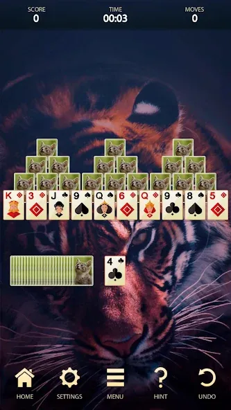 Скачать взломанную Classic Solitaire: Card Games (Классический пасьянс)  [МОД Меню] — стабильная версия apk на Андроид screen 4