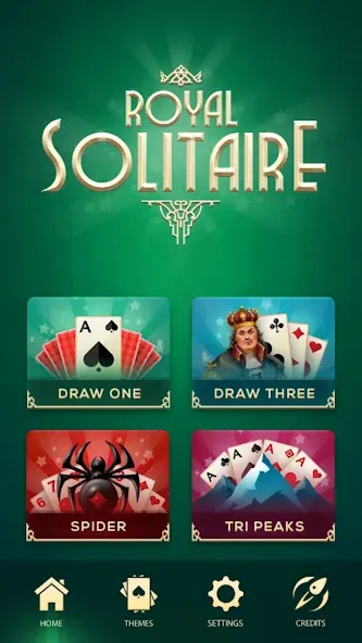 Скачать взломанную Classic Solitaire: Card Games (Классический пасьянс)  [МОД Меню] — стабильная версия apk на Андроид screen 5