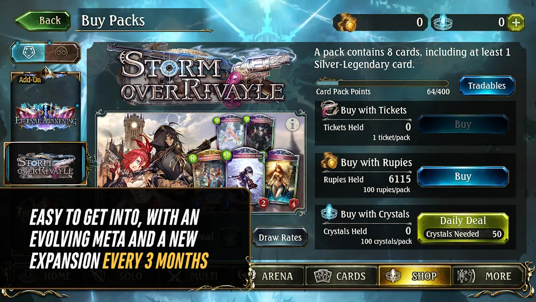 Взлом Shadowverse CCG (Шадовверс ККГ)  [МОД Unlocked] — стабильная версия apk на Андроид screen 4