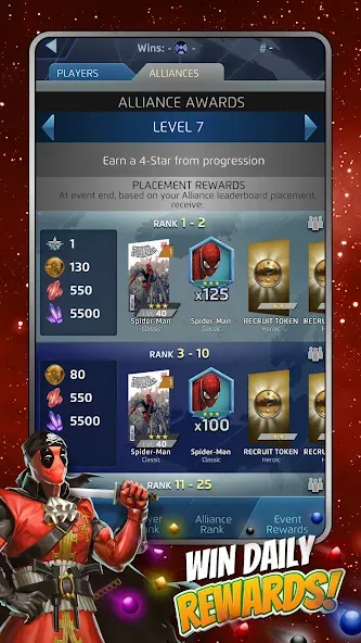 Взлом MARVEL Puzzle Quest: Hero RPG (Марвел Пазл Квест)  [МОД Unlimited Money] — последняя версия apk на Андроид screen 4