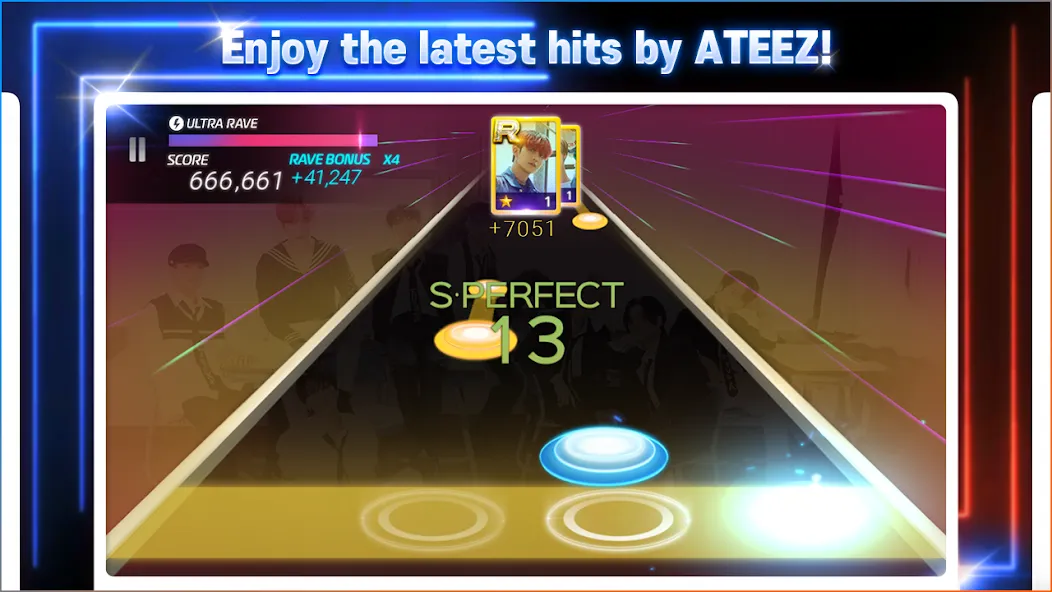 Взломанная SUPERSTAR ATEEZ (уперзвезда )  [МОД Mega Pack] — полная версия apk на Андроид screen 3