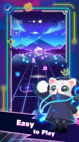 Взломанная Sonic Cat (Соник Кэт)  [МОД Много монет] — полная версия apk на Андроид screen 2