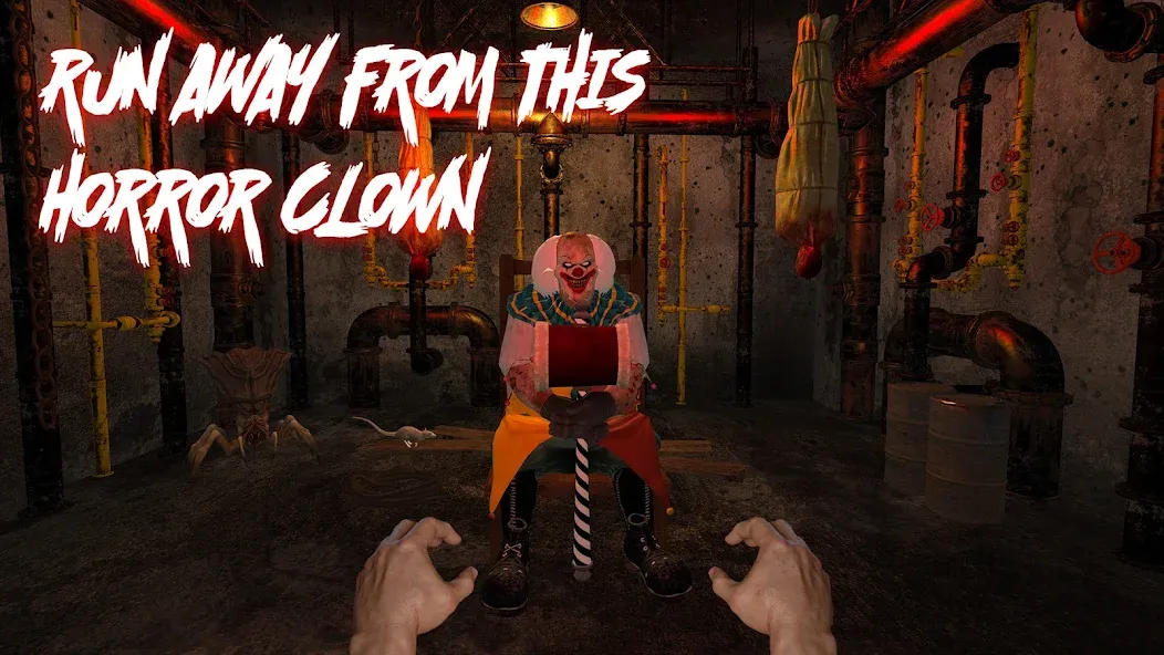 Взломанная Horror Clown — Scary Ghost  [МОД Много денег] — последняя версия apk на Андроид screen 1