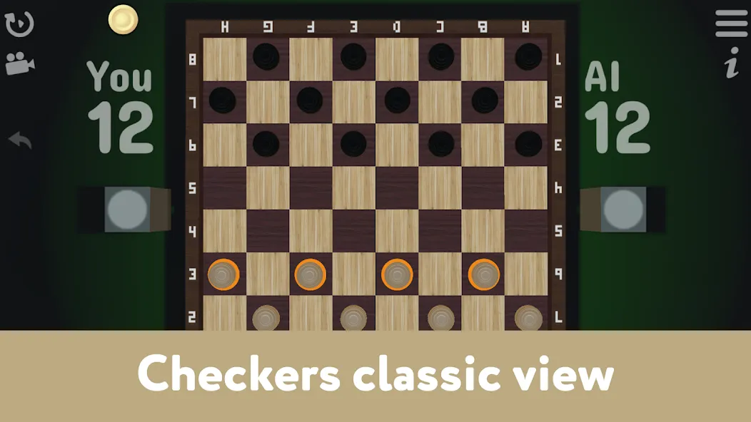 Взлом Checkers for two — Draughts  [МОД Много денег] — стабильная версия apk на Андроид screen 1