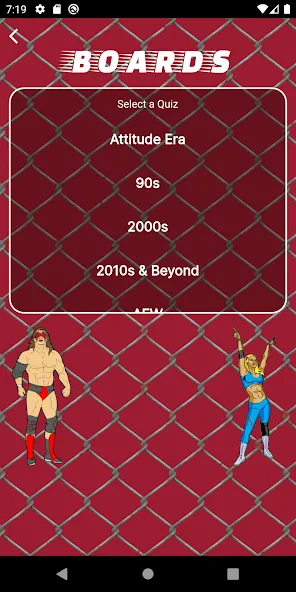 Скачать взлом World Wrestling Trivia (Уорлд Рестлинг Тривия)  [МОД Mega Pack] — последняя версия apk на Андроид screen 5