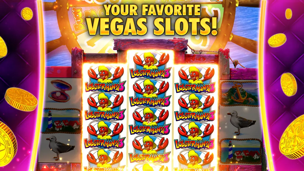 Скачать взлом DoubleDown Casino Vegas Slots (Даблдаун)  [МОД Много монет] — полная версия apk на Андроид screen 1