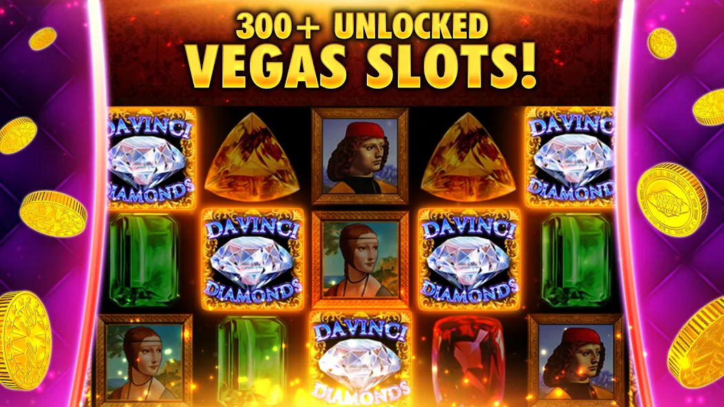 Скачать взлом DoubleDown Casino Vegas Slots (Даблдаун)  [МОД Много монет] — полная версия apk на Андроид screen 2