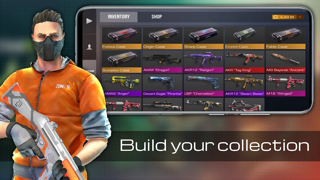 Скачать взломанную Case guns Simulator Standoff 2  [МОД Unlimited Money] — стабильная версия apk на Андроид screen 3