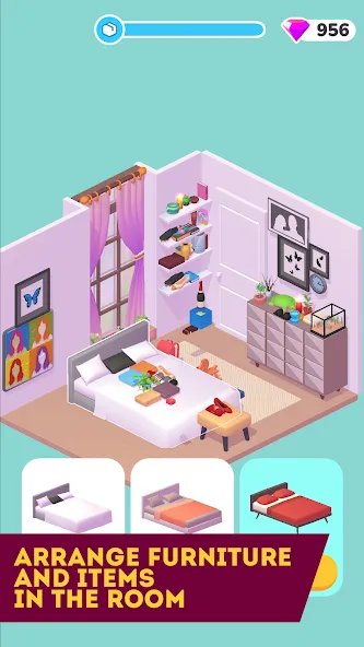 Скачать взлом Decor Life — Home Design Game (Декор Лайф)  [МОД Бесконечные деньги] — полная версия apk на Андроид screen 3