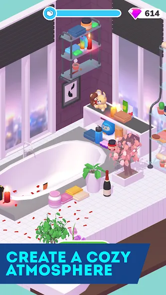 Скачать взлом Decor Life — Home Design Game (Декор Лайф)  [МОД Бесконечные деньги] — полная версия apk на Андроид screen 4