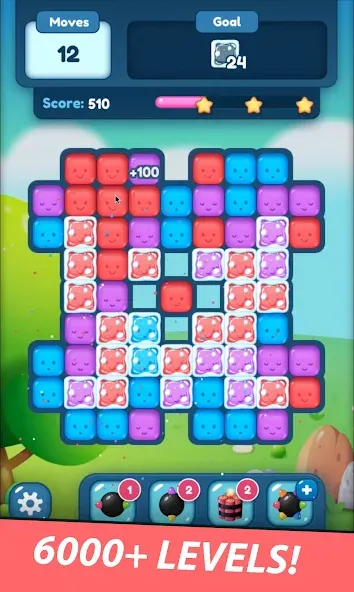 Взлом Match Blast Puzzle 3  [МОД Бесконечные деньги] — стабильная версия apk на Андроид screen 2